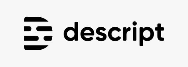 Descript logo · taught in Rishi Jain's AI corporate training