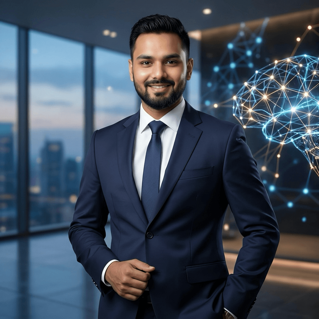 Rishi Jain · India's most-followed AI influencer