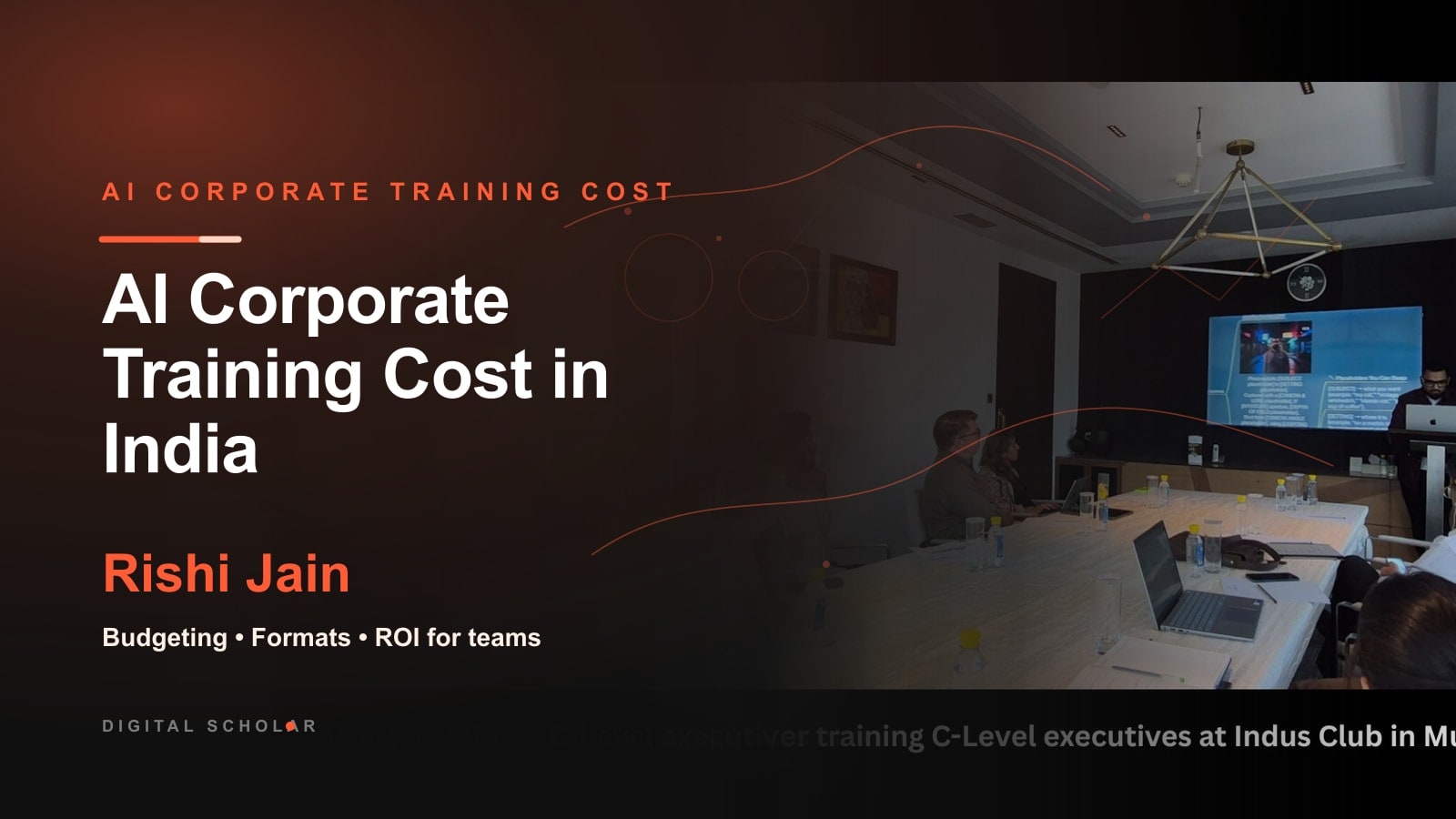 AI Corporate Training Cost in India: what companies should budget