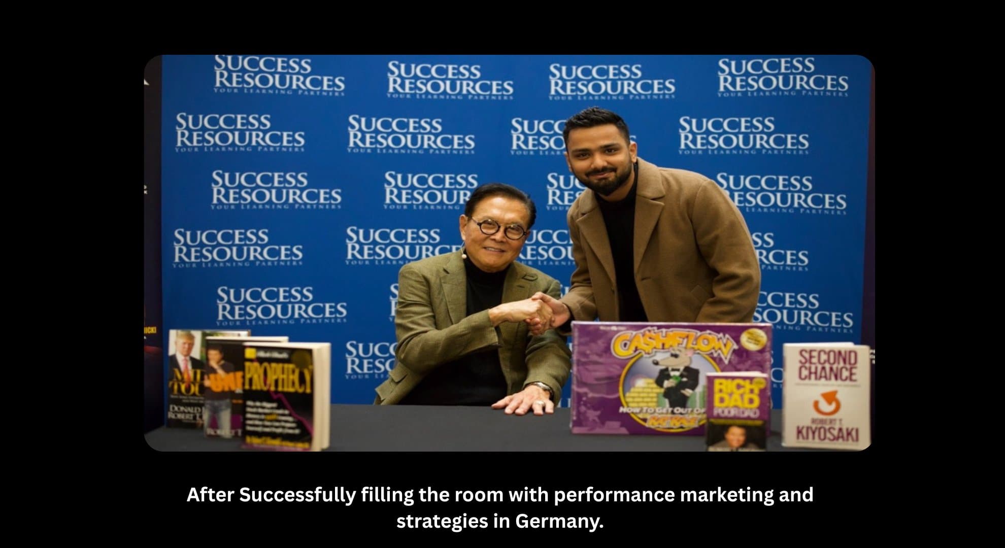 Performance marketing keynote in Germany.